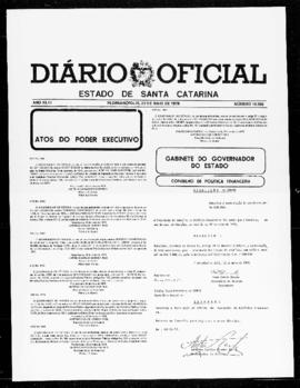 Diário Oficial do Estado de Santa Catarina. Ano 43. N° 10988 de 23/05/1978
