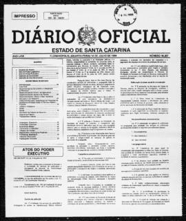 Diário Oficial do Estado de Santa Catarina. Ano 66. N° 16207 de 14/07/1999