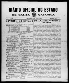 Diário Oficial do Estado de Santa Catarina. Ano 9. N° 2329 de 27/08/1942