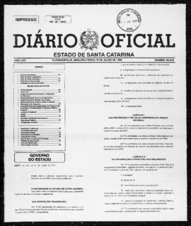Diário Oficial do Estado de Santa Catarina. Ano 66. N° 16210 de 19/07/1999