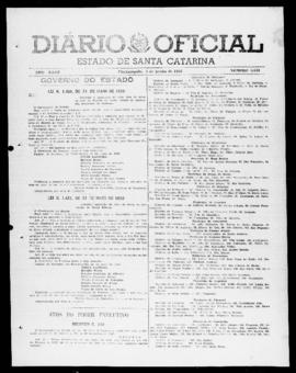 Diário Oficial do Estado de Santa Catarina. Ano 23. N° 5634 de 08/06/1956
