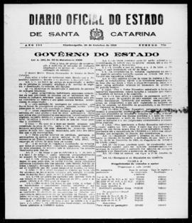 Diário Oficial do Estado de Santa Catarina. Ano 3. N° 770 de 26/10/1936