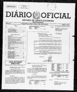 Diário Oficial do Estado de Santa Catarina. Ano 67. N° 16464 de 27/07/2000
