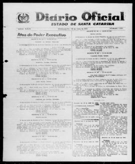 Diário Oficial do Estado de Santa Catarina. Ano 30. N° 7299 de 28/05/1963