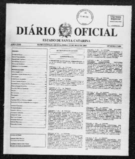Diário Oficial do Estado de Santa Catarina. Ano 72. N° 17890 de 25/05/2006