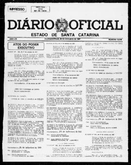 Diário Oficial do Estado de Santa Catarina. Ano 53. N° 13319 de 28/10/1987