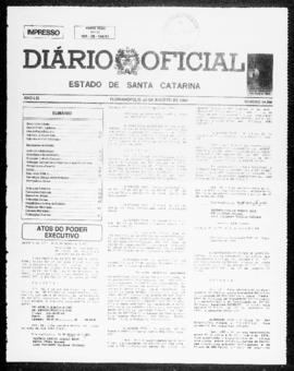 Diário Oficial do Estado de Santa Catarina. Ano 61. N° 14990 de 03/08/1994
