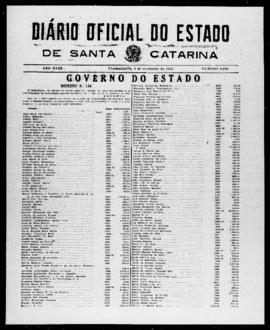 Diário Oficial do Estado de Santa Catarina. Ano 18. N° 4534 de 06/11/1951