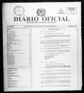 Diário Oficial do Estado de Santa Catarina. Ano 73. N° 18236 de 26/10/2007