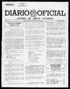 Diário Oficial do Estado de Santa Catarina. Ano 53. N° 13307 de 08/10/1987