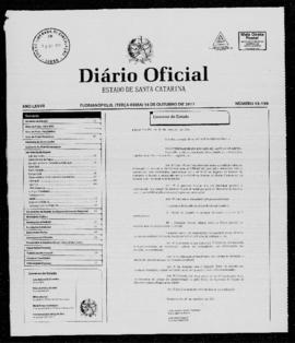 Diário Oficial do Estado de Santa Catarina. Ano 77. N° 19195 de 18/10/2011