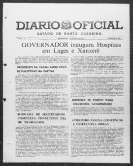 Diário Oficial do Estado de Santa Catarina. Ano 40. N° 10034 de 19/07/1974