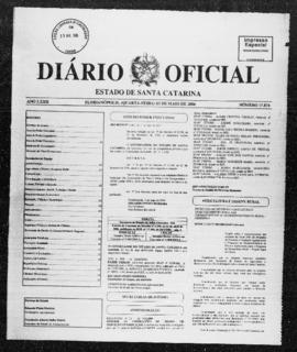 Diário Oficial do Estado de Santa Catarina. Ano 72. N° 17874 de 03/05/2006