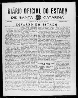 Diário Oficial do Estado de Santa Catarina. Ano 19. N° 4685 de 26/06/1952