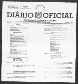 Diário Oficial do Estado de Santa Catarina. Ano 65. N° 15900 de 15/04/1998