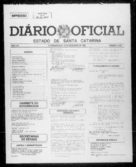 Diário Oficial do Estado de Santa Catarina. Ano 57. N° 14591 de 18/12/1992