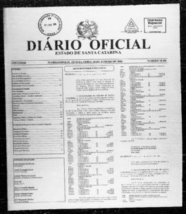 Diário Oficial do Estado de Santa Catarina. Ano 73. N° 18288 de 24/01/2008