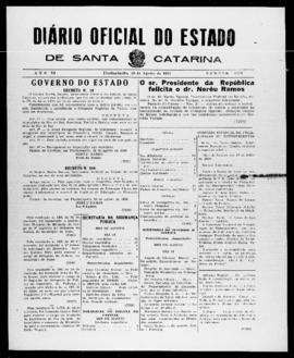 Diário Oficial do Estado de Santa Catarina. Ano 6. N° 1572 de 23/08/1939