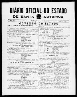Diário Oficial do Estado de Santa Catarina. Ano 20. N° 4975 de 08/09/1953