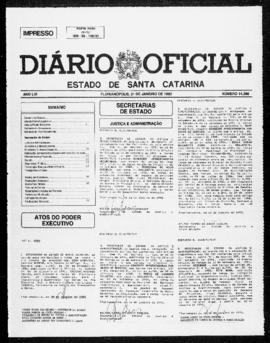 Diário Oficial do Estado de Santa Catarina. Ano 56. N° 14366 de 21/01/1992