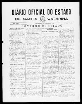Diário Oficial do Estado de Santa Catarina. Ano 21. N° 5301 de 27/01/1955