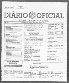 Diário Oficial do Estado de Santa Catarina. Ano 63. N° 15488 de 08/08/1996