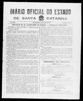 Diário Oficial do Estado de Santa Catarina. Ano 20. N° 4879 de 16/04/1953
