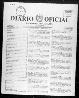 Diário Oficial do Estado de Santa Catarina. Ano 71. N° 17640 de 18/05/2005