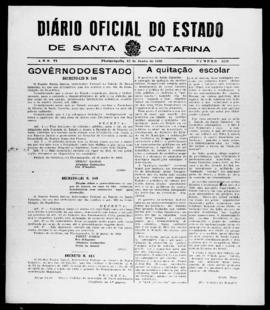 Diário Oficial do Estado de Santa Catarina. Ano 6. N° 1512 de 12/06/1939