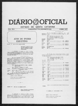 Diário Oficial do Estado de Santa Catarina. Ano 41. N° 10572 de 20/09/1976