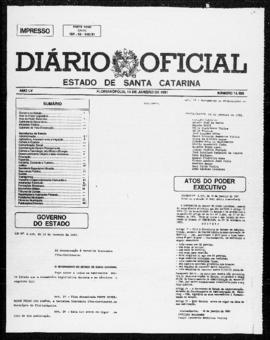 Diário Oficial do Estado de Santa Catarina. Ano 55. N° 14109 de 14/01/1991