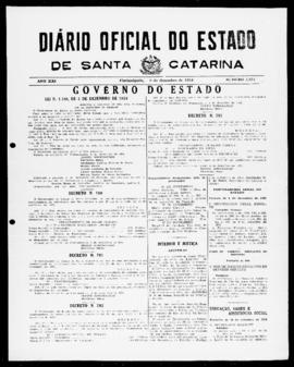 Diário Oficial do Estado de Santa Catarina. Ano 21. N° 5271 de 09/12/1954
