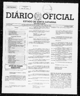 Diário Oficial do Estado de Santa Catarina. Ano 68. N° 16658 de 11/05/2001