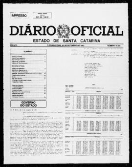 Diário Oficial do Estado de Santa Catarina. Ano 57. N° 14534 de 25/09/1992
