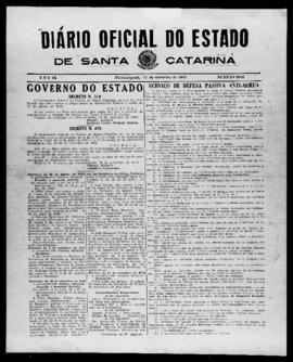 Diário Oficial do Estado de Santa Catarina. Ano 9. N° 2342 de 17/09/1942