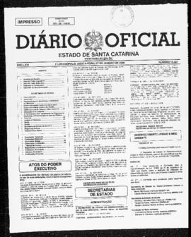 Diário Oficial do Estado de Santa Catarina. Ano 66. N° 16327 de 07/01/2000
