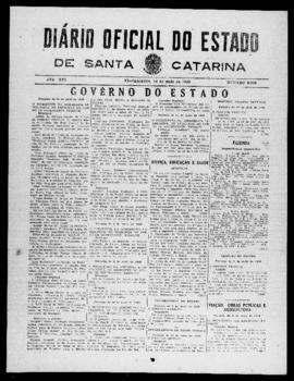 Diário Oficial do Estado de Santa Catarina. Ano 16. N° 3939 de 16/05/1949