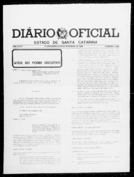 Diário Oficial do Estado de Santa Catarina. Ano 47. N° 11802 de 08/09/1981