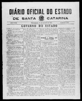 Diário Oficial do Estado de Santa Catarina. Ano 18. N° 4604 de 21/02/1952