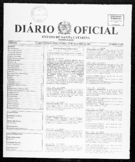 Diário Oficial do Estado de Santa Catarina. Ano 70. N° 17259 de 14/10/2003
