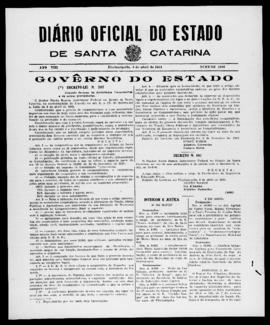 Diário Oficial do Estado de Santa Catarina. Ano 8. N° 1989 de 08/04/1941