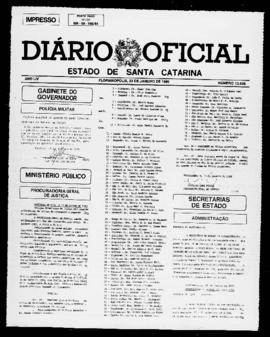 Diário Oficial do Estado de Santa Catarina. Ano 54. N° 13626 de 23/01/1989
