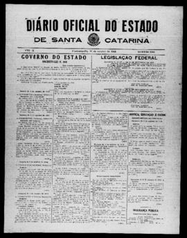 Diário Oficial do Estado de Santa Catarina. Ano 10. N° 2600 de 11/10/1943