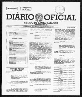 Diário Oficial do Estado de Santa Catarina. Ano 66. N° 16248 de 10/09/1999