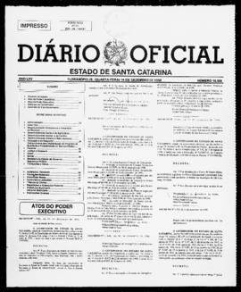 Diário Oficial do Estado de Santa Catarina. Ano 65. N° 16066 de 16/12/1998