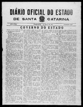Diário Oficial do Estado de Santa Catarina. Ano 18. N° 4474 de 07/08/1951