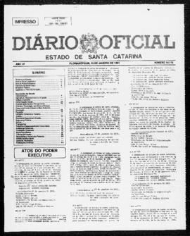 Diário Oficial do Estado de Santa Catarina. Ano 55. N° 14118 de 25/01/1991