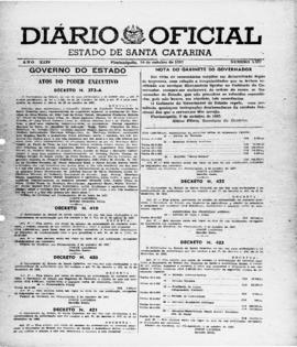 Diário Oficial do Estado de Santa Catarina. Ano 24. Nº 5957 de 10/10/1957