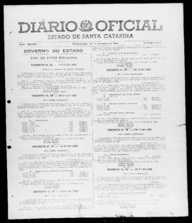 Diário Oficial do Estado de Santa Catarina. Ano 28. N° 6931 de 20/11/1961