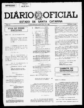 Diário Oficial do Estado de Santa Catarina. Ano 54. N° 13439 de 25/04/1988